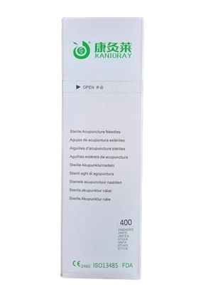 سوزن طب سوزنی  30 *75 kanjoray (بسته استریل شده ده عدد سوزن همراه با گاید)