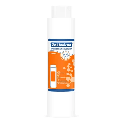 محلول شستشوی زخم 500ml