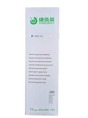سوزن طب سوزنی 40×۰٫3 kanjoray (بسته استریل شده ده عدد سوزن همراه با گاید)